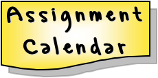 Assignment Calendar