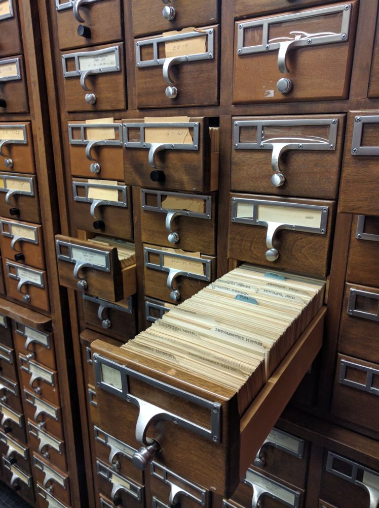 Old Card Catalog